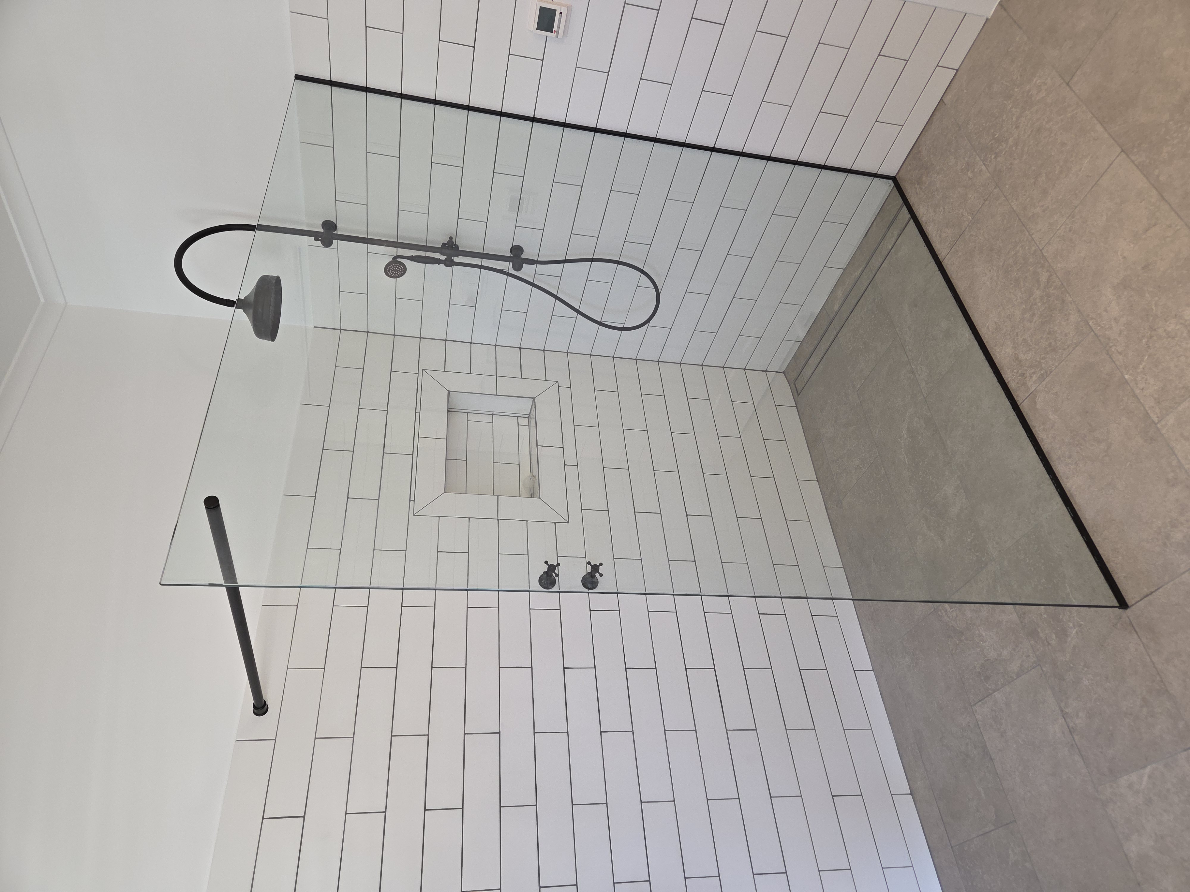 Frameless Shower Panel